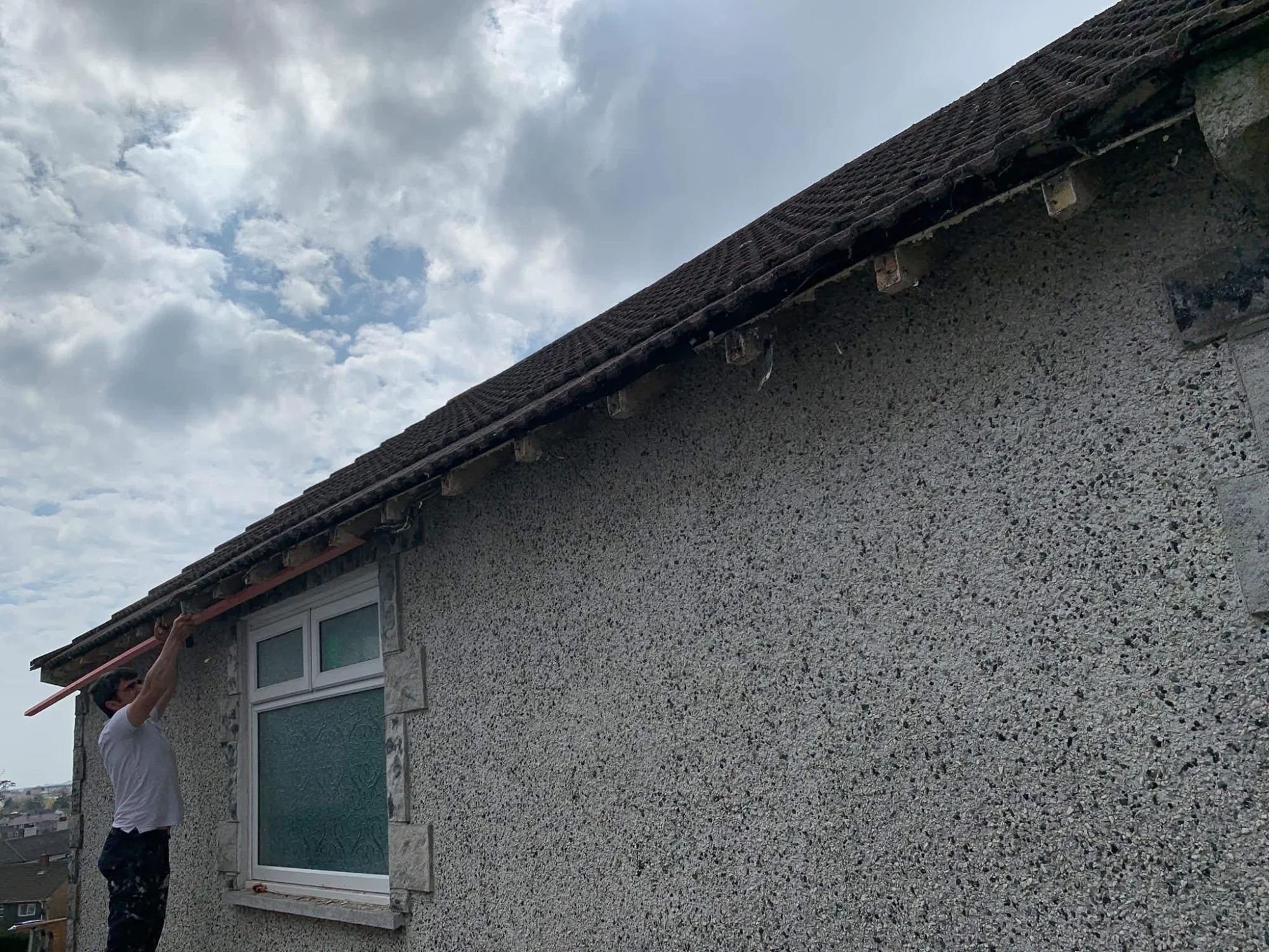 Storm damage roof repairs in Great Torrington