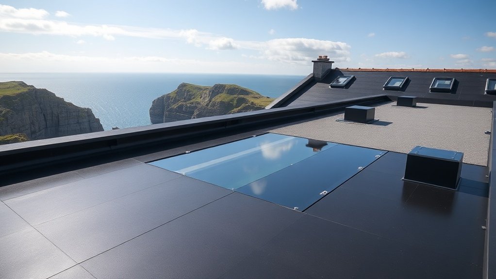 Flat roof installation in Great Torrington