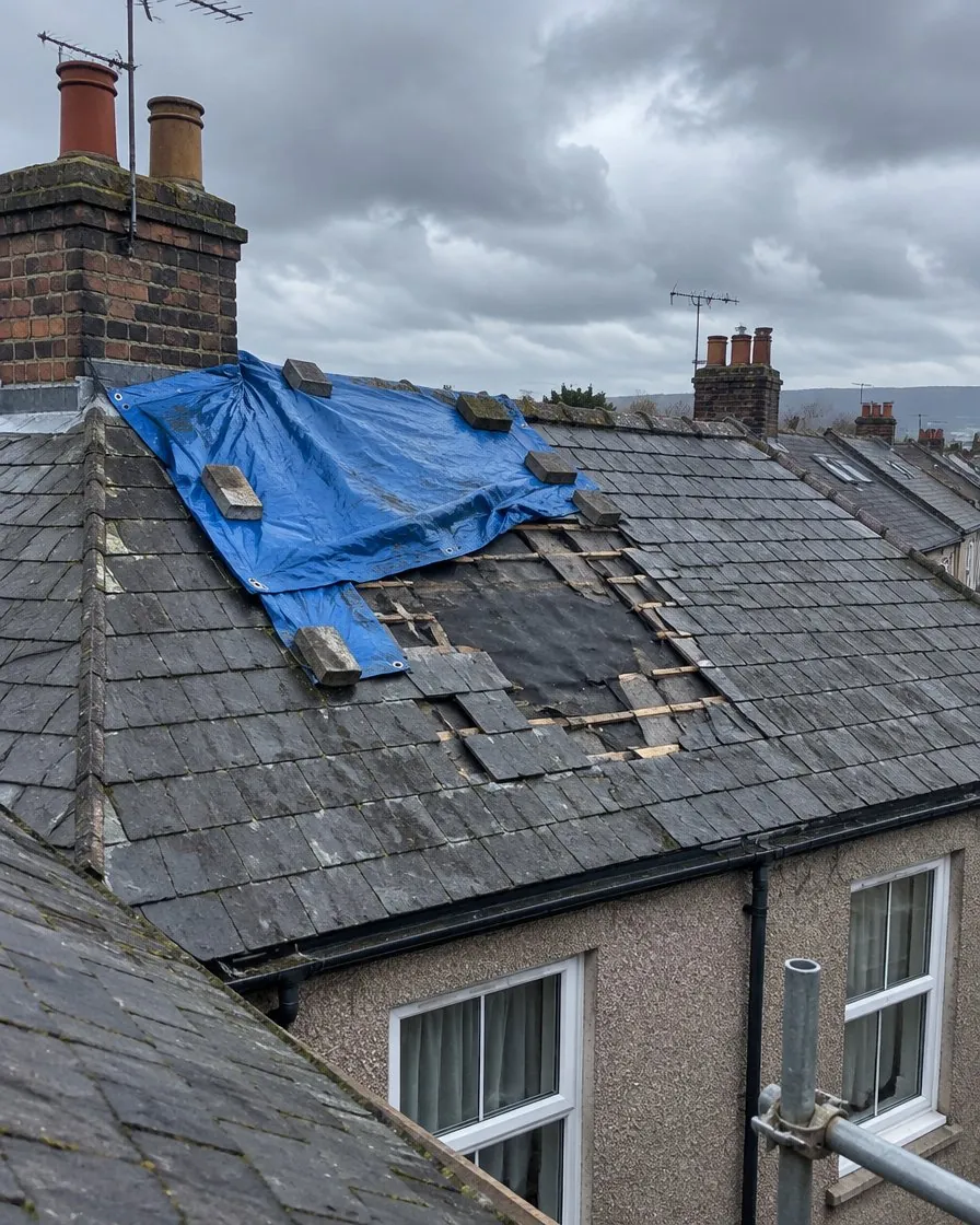 Storm damage and insurance work in Great Torrington